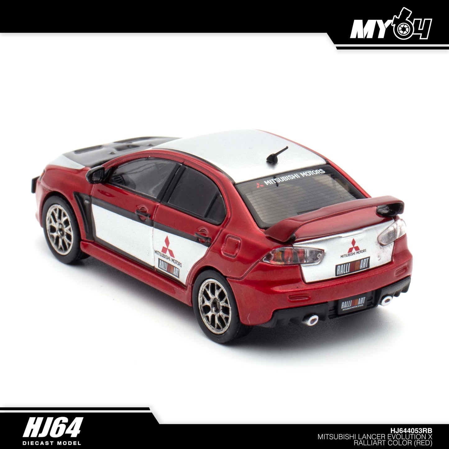 [Hobby Japan] Mitsubishi Lancer Evolution Ⅹ - RALLIART Colour Red