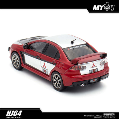 [Hobby Japan] Mitsubishi Lancer Evolution Ⅹ - RALLIART Colour Red