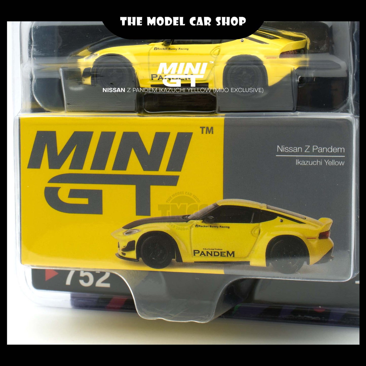 [MINI GT]  Nissan Z Pandem Ikazuchi Yellow (Mijo Exclusive)