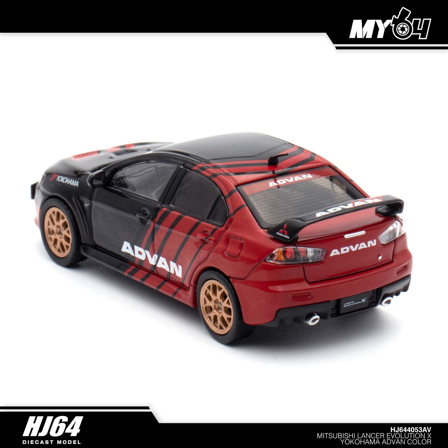 [Hobby Japan] Mitsubishi Lancer Evolution Ⅹ - Yokohama Advan Colour UNSEALED