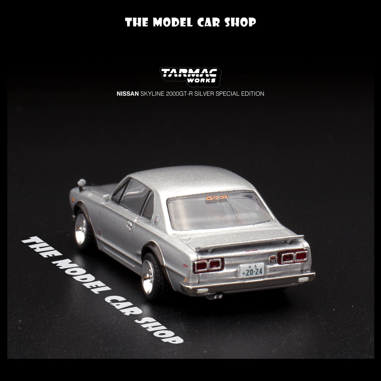 [Tarmac Works] Nissan Skyline 2000 GT-R - Silver Special Edition