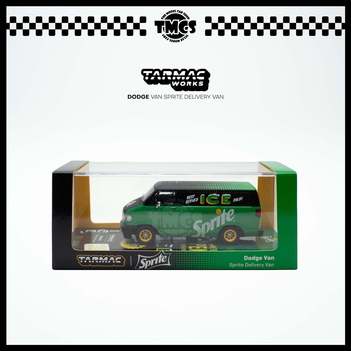 [Tarmac Works] Dodge Van Sprite Delivery Van