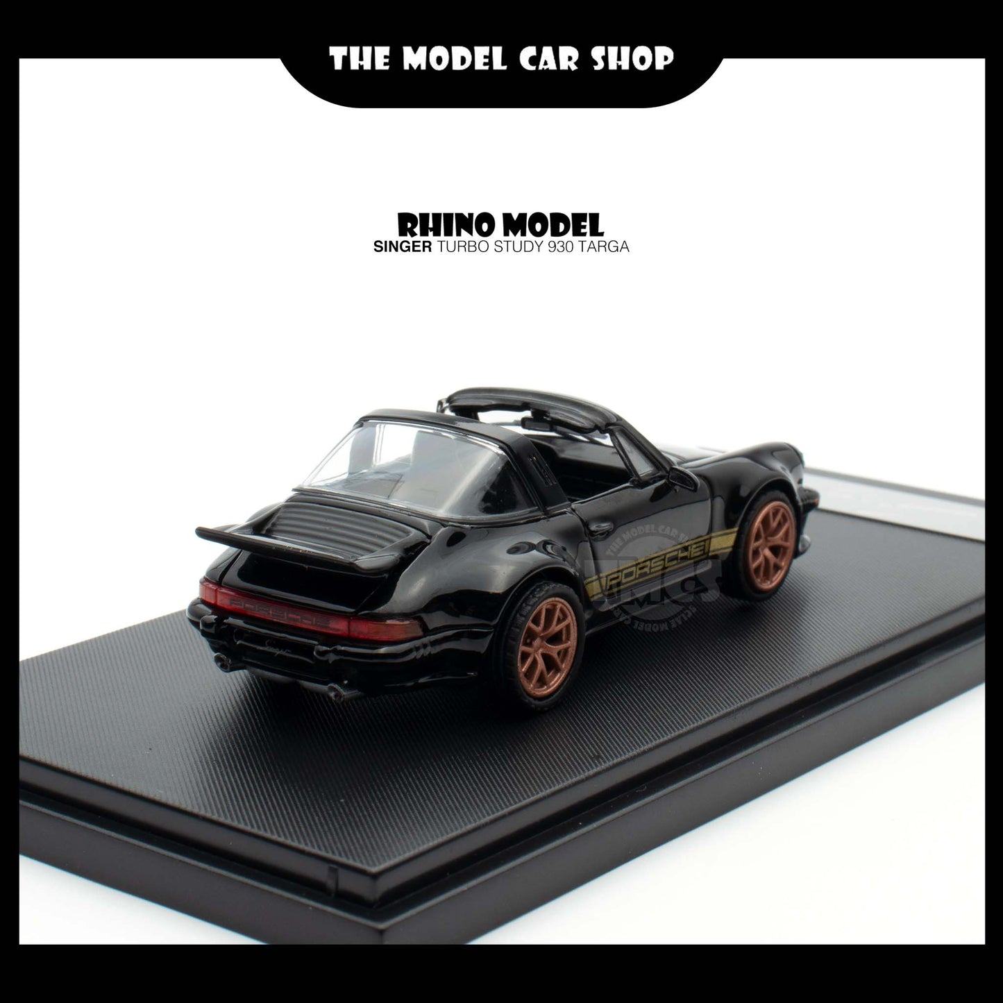 [Rhino Model] Singer Turbo Study 930 Targa - Black