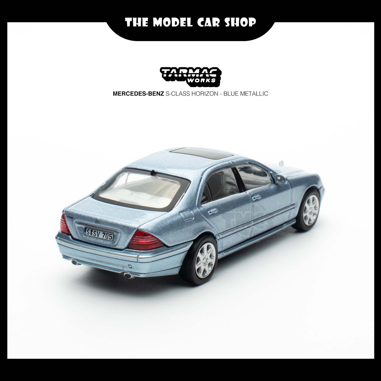 [Tarmac Works] Mercedes-Benz S-Class Horizon - Blue Metallic