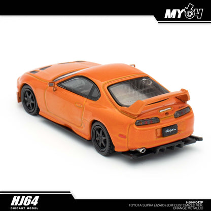 [Hobby Japan] Toyota SUPRA (JZA80) JDM CUSTOMIZED VERSION - Orange Metallic (Customized Colour)