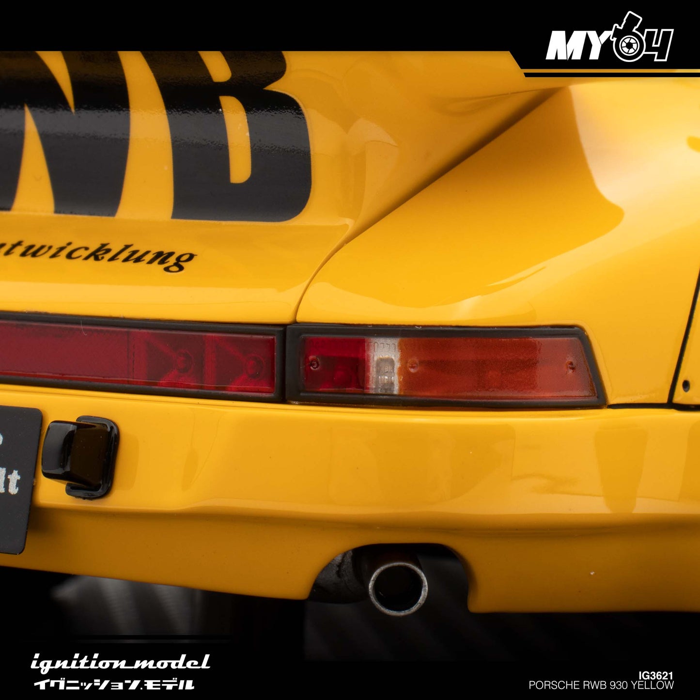 [Ignition Model] Porsche RWB 930 - Yellow