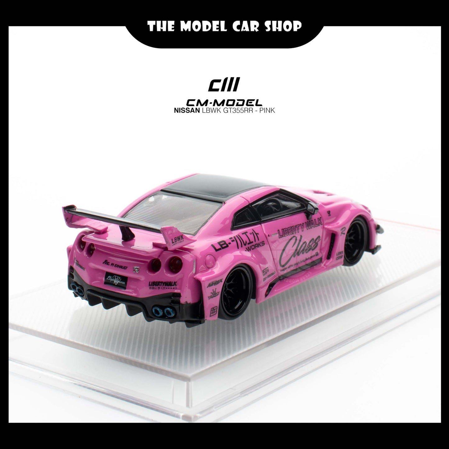 [CM Model] Nissan LBWK GT35RR - Pink