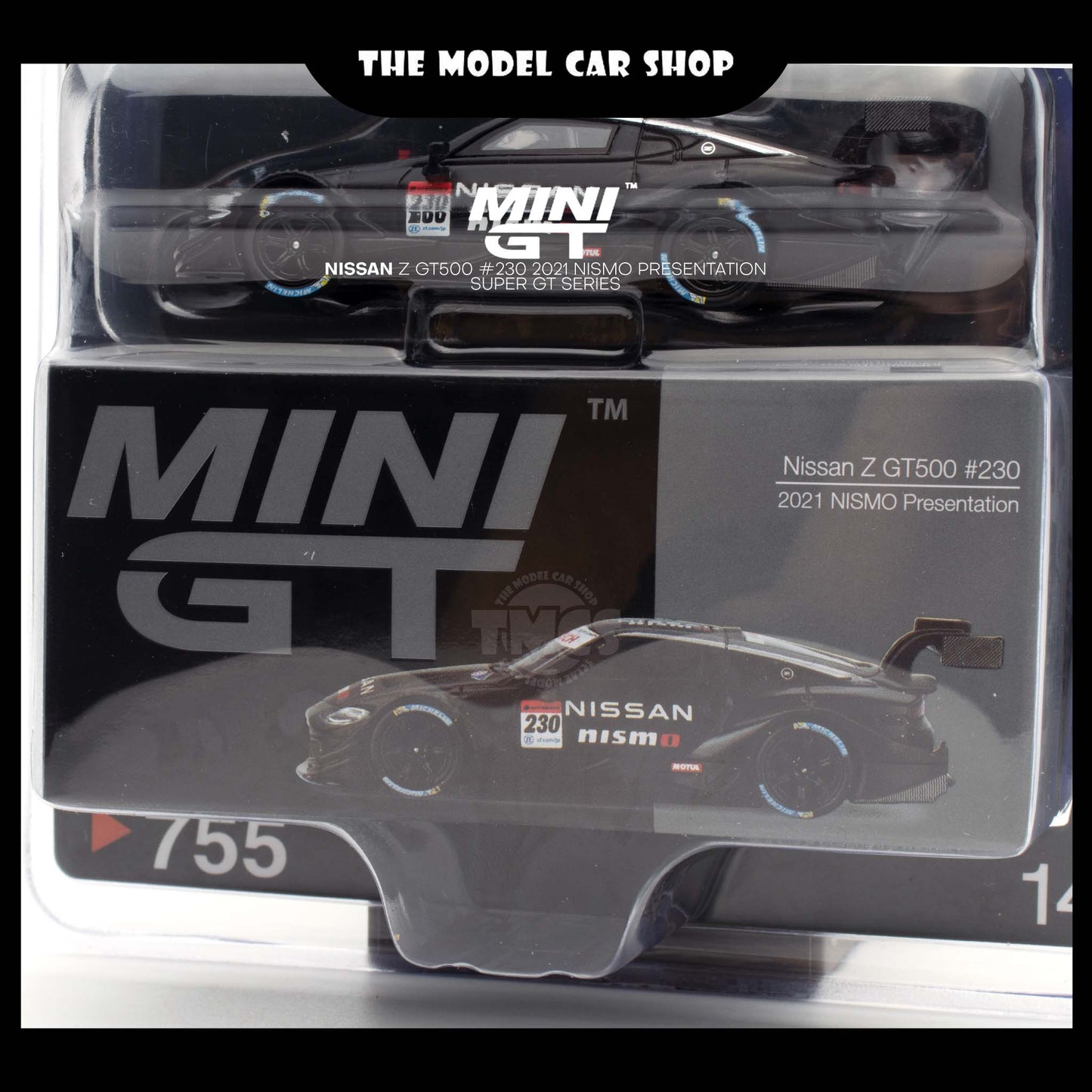 [MINI GT] Nissan Z GT500 #230 2021 NISMO Presentation SUPER GT SERIES