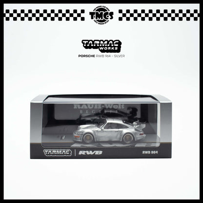 [Tarmac Works] 1:64 Porsche RWB 964 - Silver