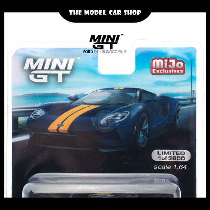 [MINI GT] Ford GT - Sunoco Blue (Mijo Exclusive)