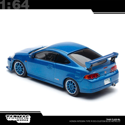 [Tarmac Works] 1:64 Honda Integra Type-R DC5 Custom - Blue Metallic