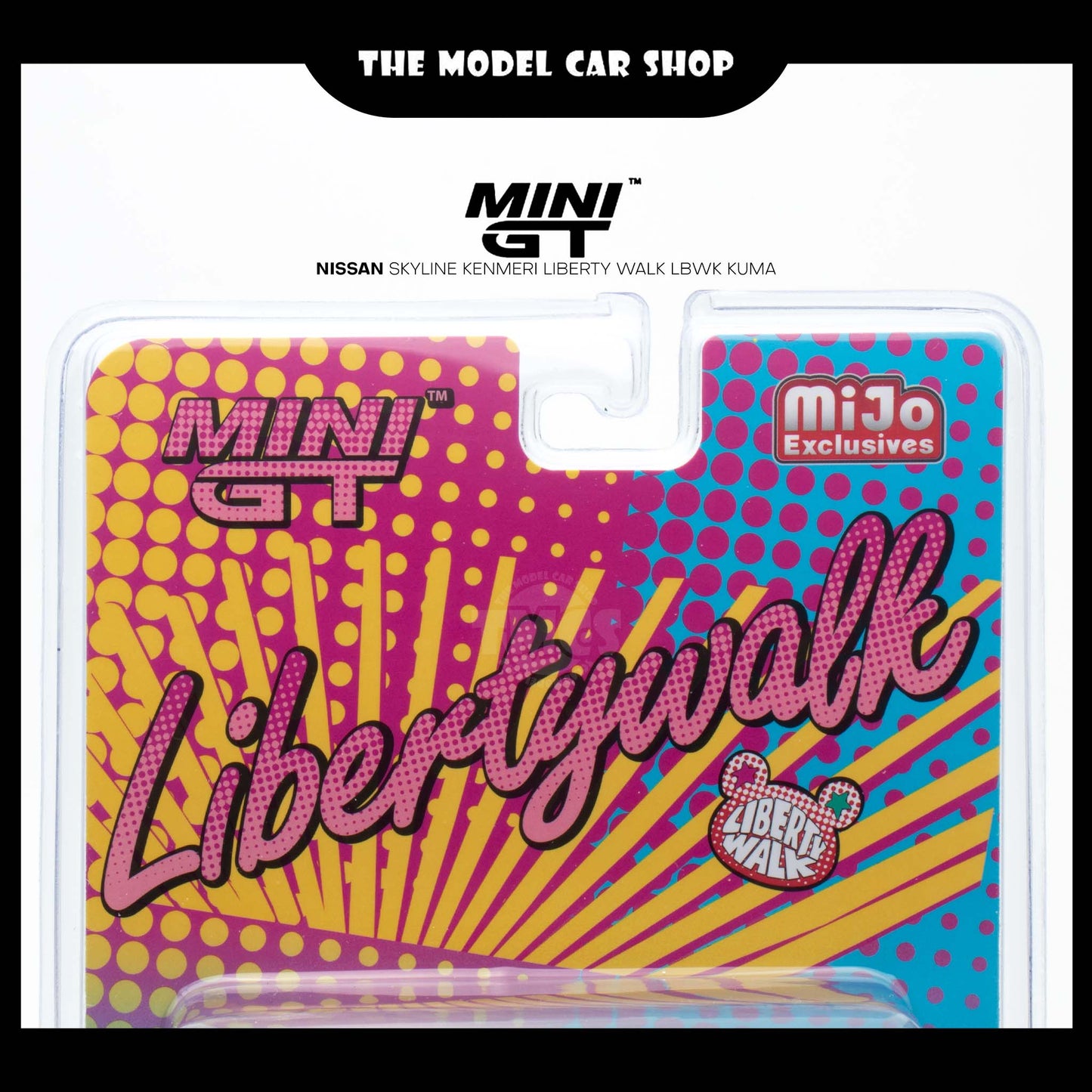 [MINI GT] Nissan Skyline Kenmeri Liberty Walk LBWK KUMA (Mijo Exclusive)