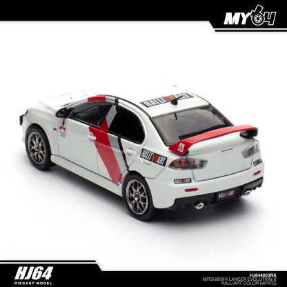 [Hobby Japan] Mitsubishi Lancer Evolution Ⅹ - RALLIART Colour White