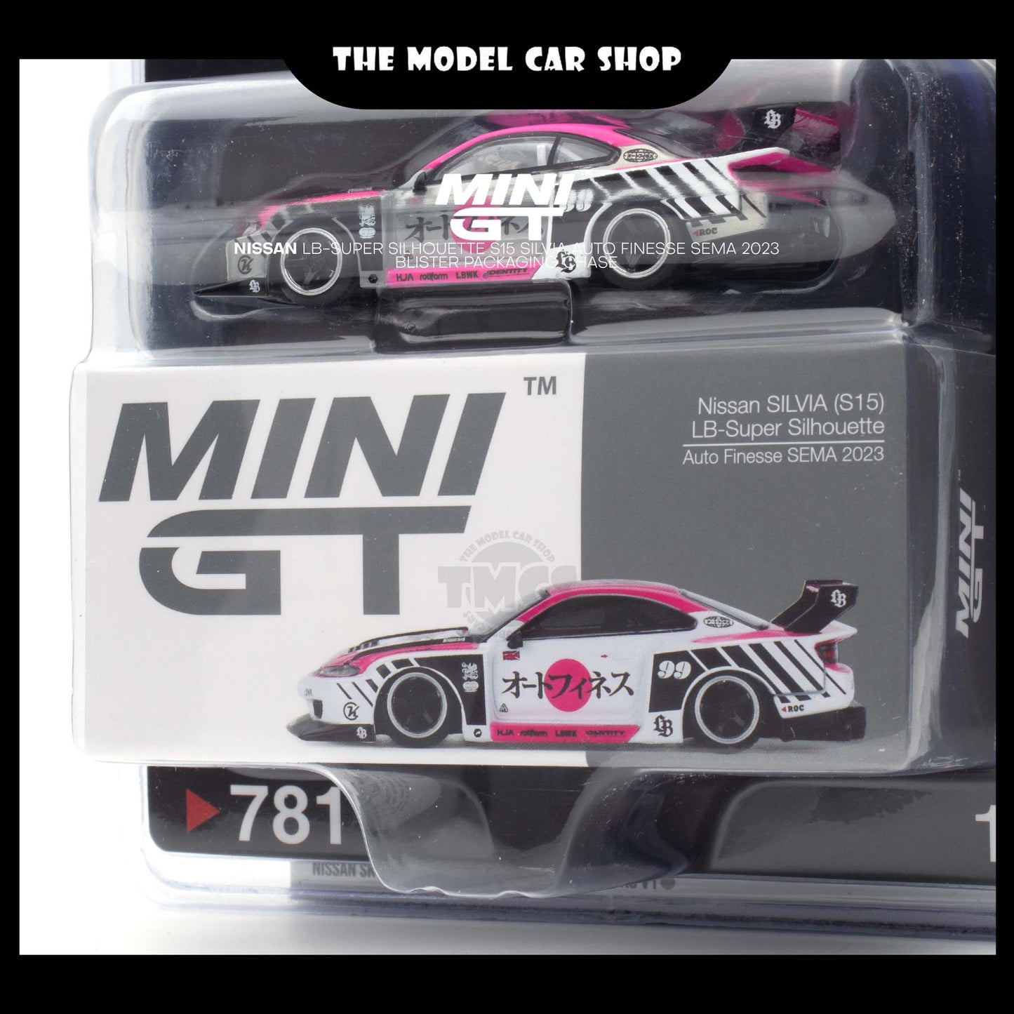 [MINI GT] Nissan LB-Super Silhouette S15 SILVIA Auto Finesse SEMA 2023