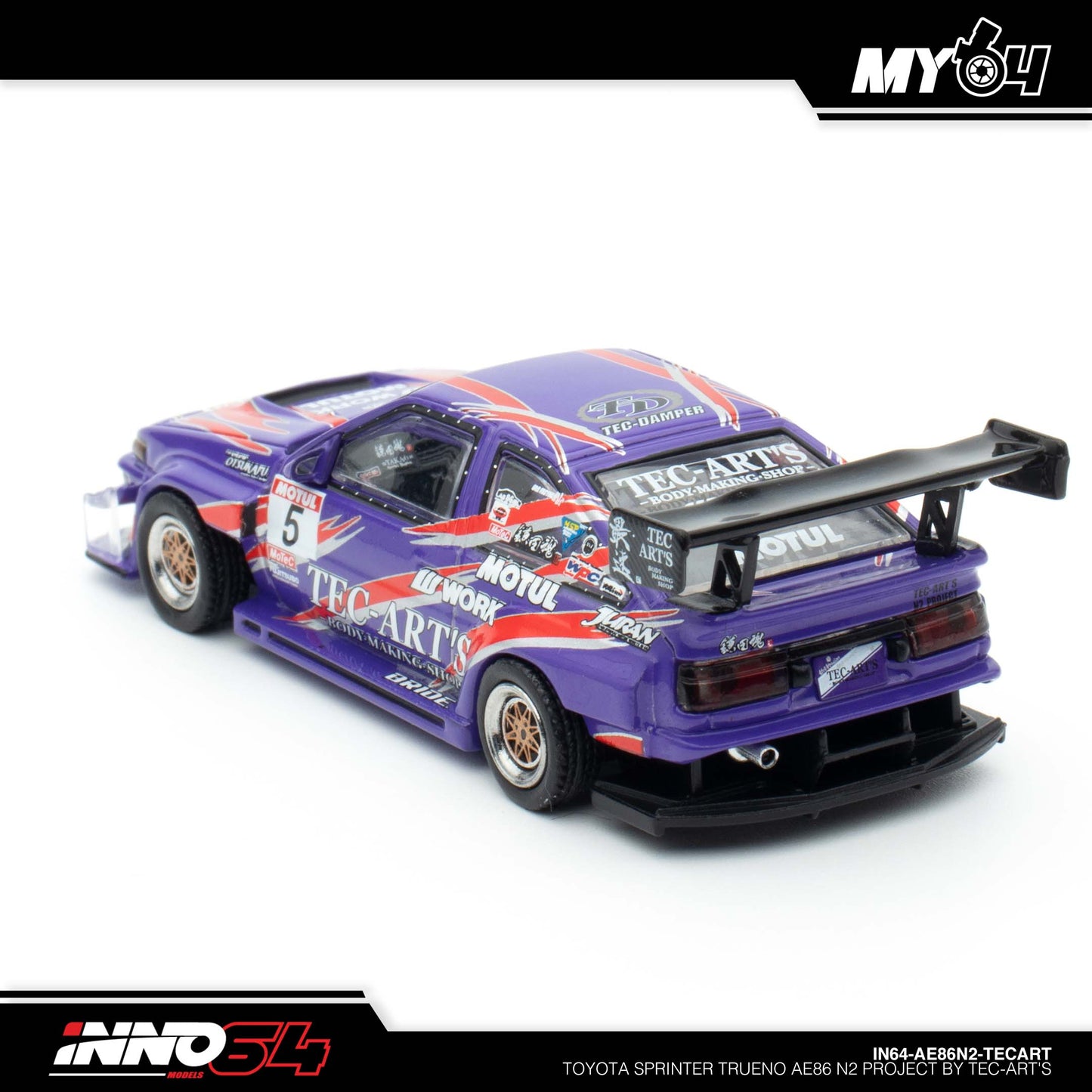 [INNO64] Toyota Sprinter Trueno AE86 N2 Project by Tec-Art's