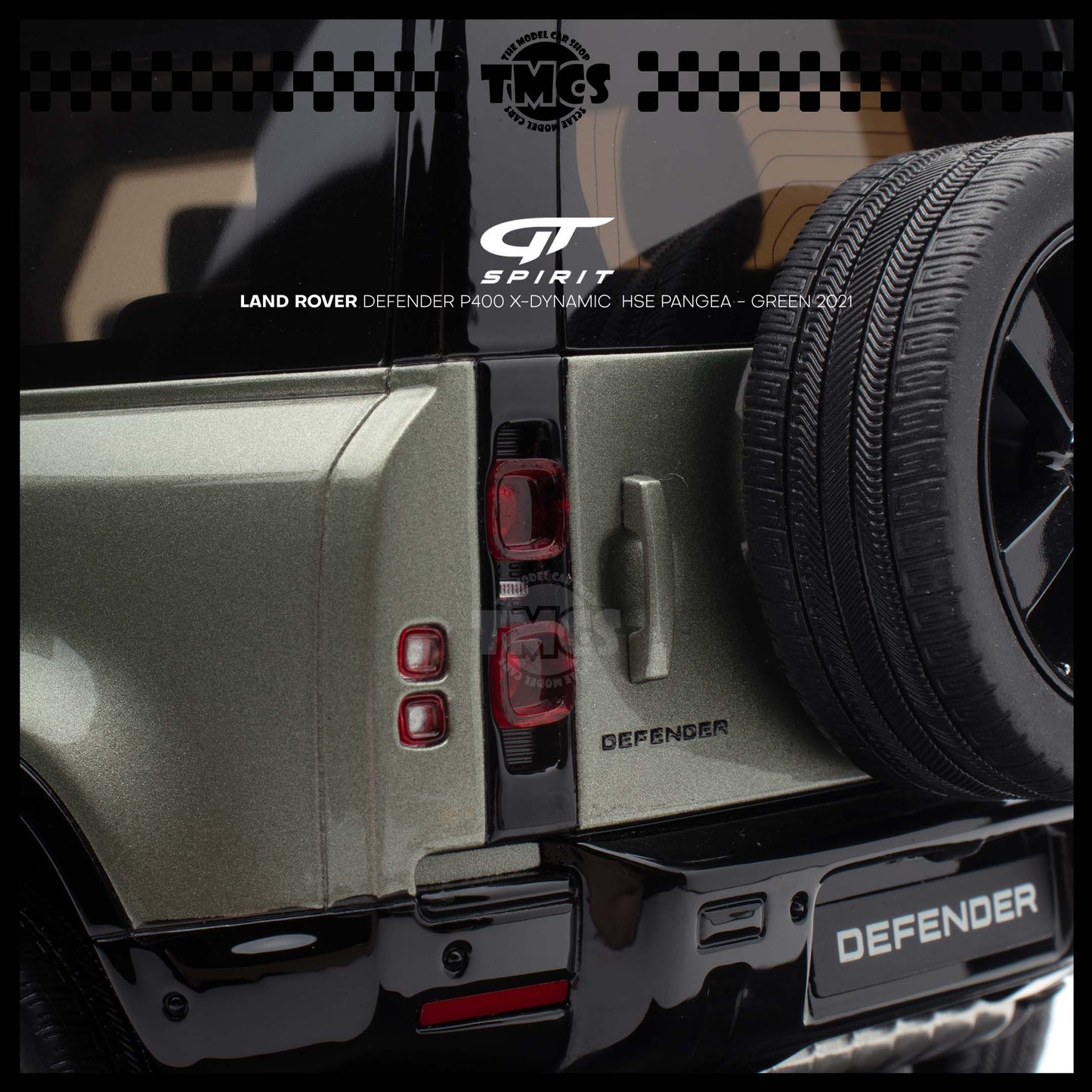 [GT Spirit] 1:18 Land Rover Defender P400 X-Dynamic  HSE Pangea - Green 2021