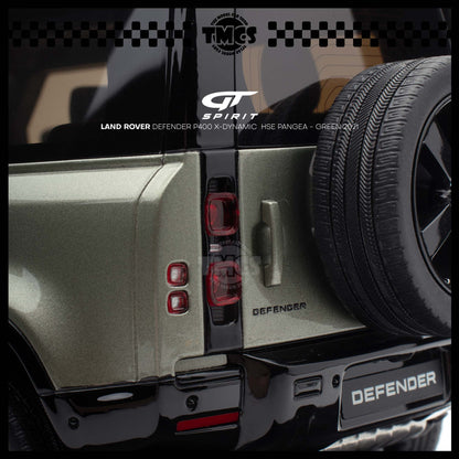 [GT Spirit] 1:18 Land Rover Defender P400 X-Dynamic  HSE Pangea - Green 2021