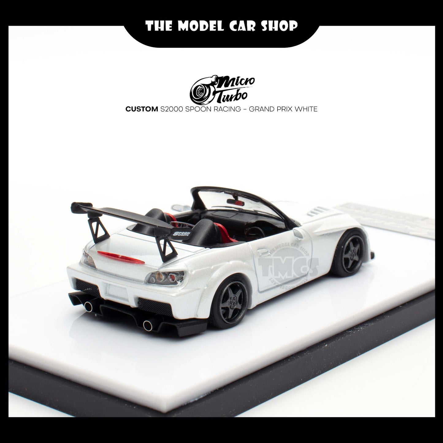 [Micro Turbo] Custom S2000 Spoon Racing - Grand Prix White