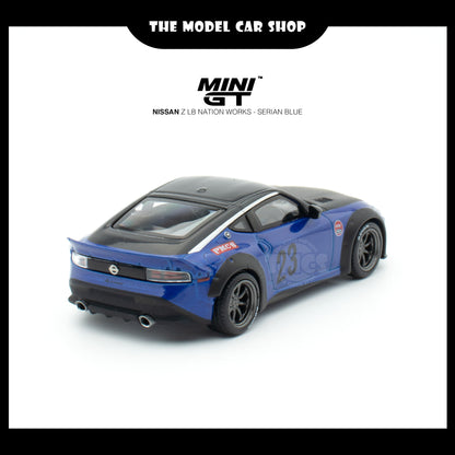 [MINI GT] Nissan Z LB★NATION WORKS - Serian Blue