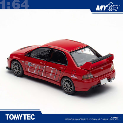 [TLVN] 1:64 Mitsubishi Lancer Evolution IX Mr GSR Ralliart - Red