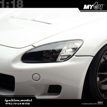 [Ignition Model 1:18 Honda S2000 (AP1) - White