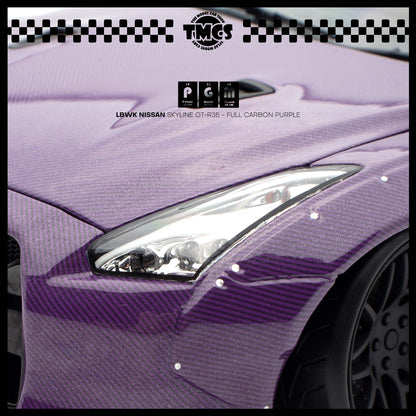 [PGM] LBWK Nissan Skyline GT-R35 - Full Carbon Purple