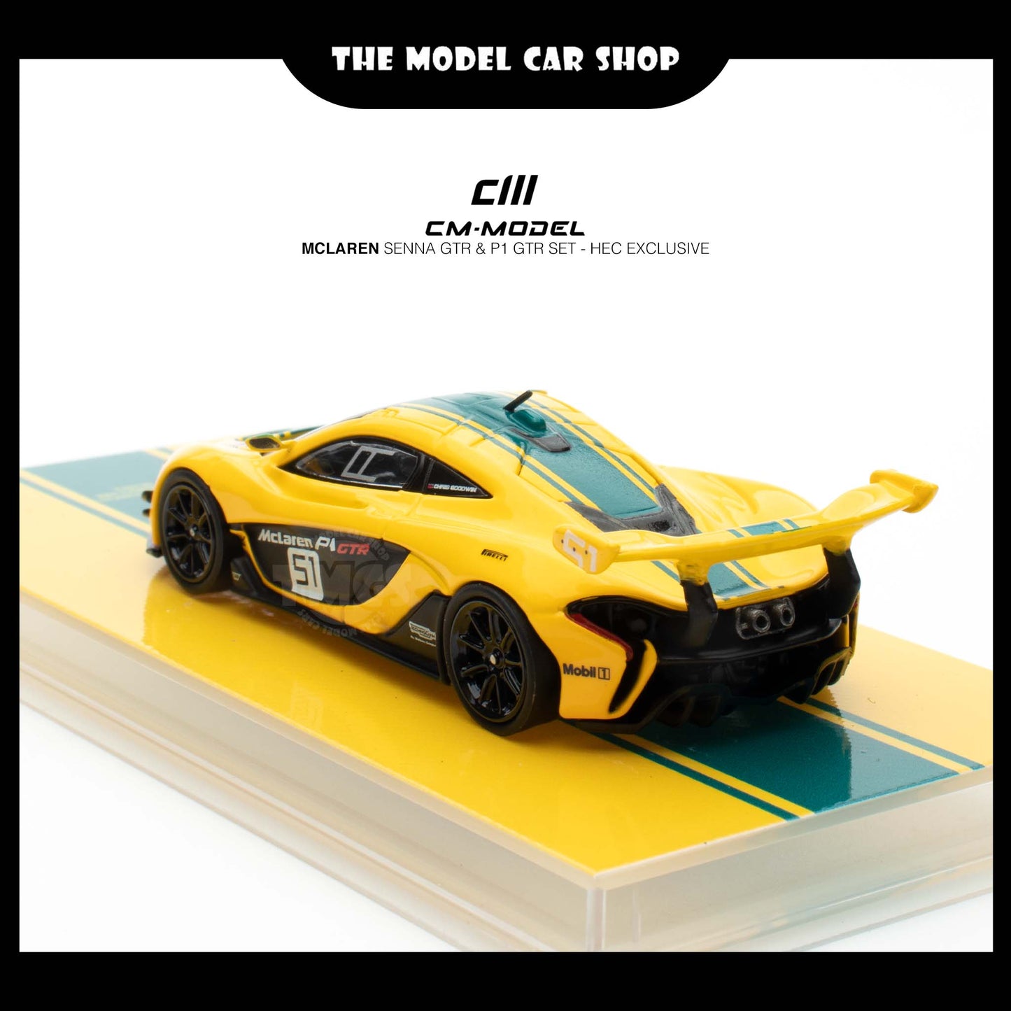 [CM Model] McLaren Senna GTR & P1 GTR Set - HEC Exclusive