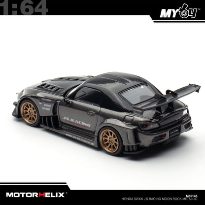 [Motorhelix] 1:64 Honda S2000 J'S Racing - Moon Rock Metallic