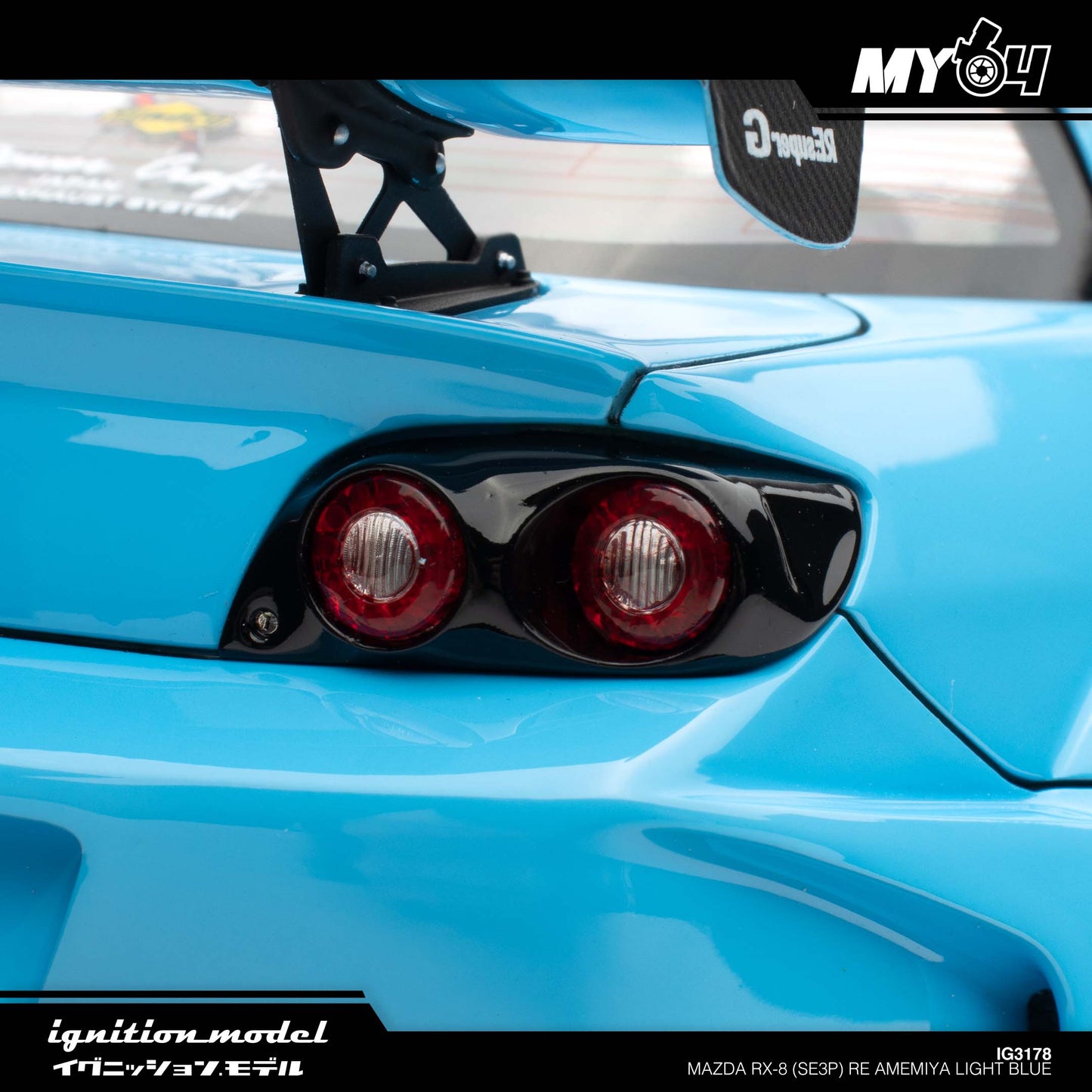 [Ignition Model] Mazda RX-8 (SE3P) RE Amemiya - Light Blue