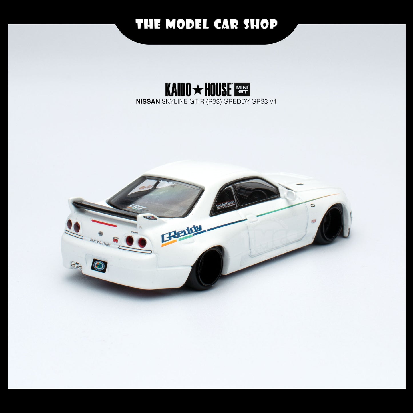 [Kaido House] Nissan Skyline GT-R (R33) Greddy GR33 V1 (BOX DEFFECT)