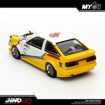 [INNO64] Toyota Sprinter Trueno AE86 Brunei Diecast Kustom Show 2024