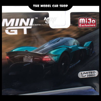 [MINI GT] Aston Martin Valkyrie Aston Martin Racing - Green (Mijo Exclusive)