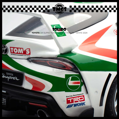 [Solido] 1:18 Toyota GR Supra Toyota Racing Tribute - White 2024