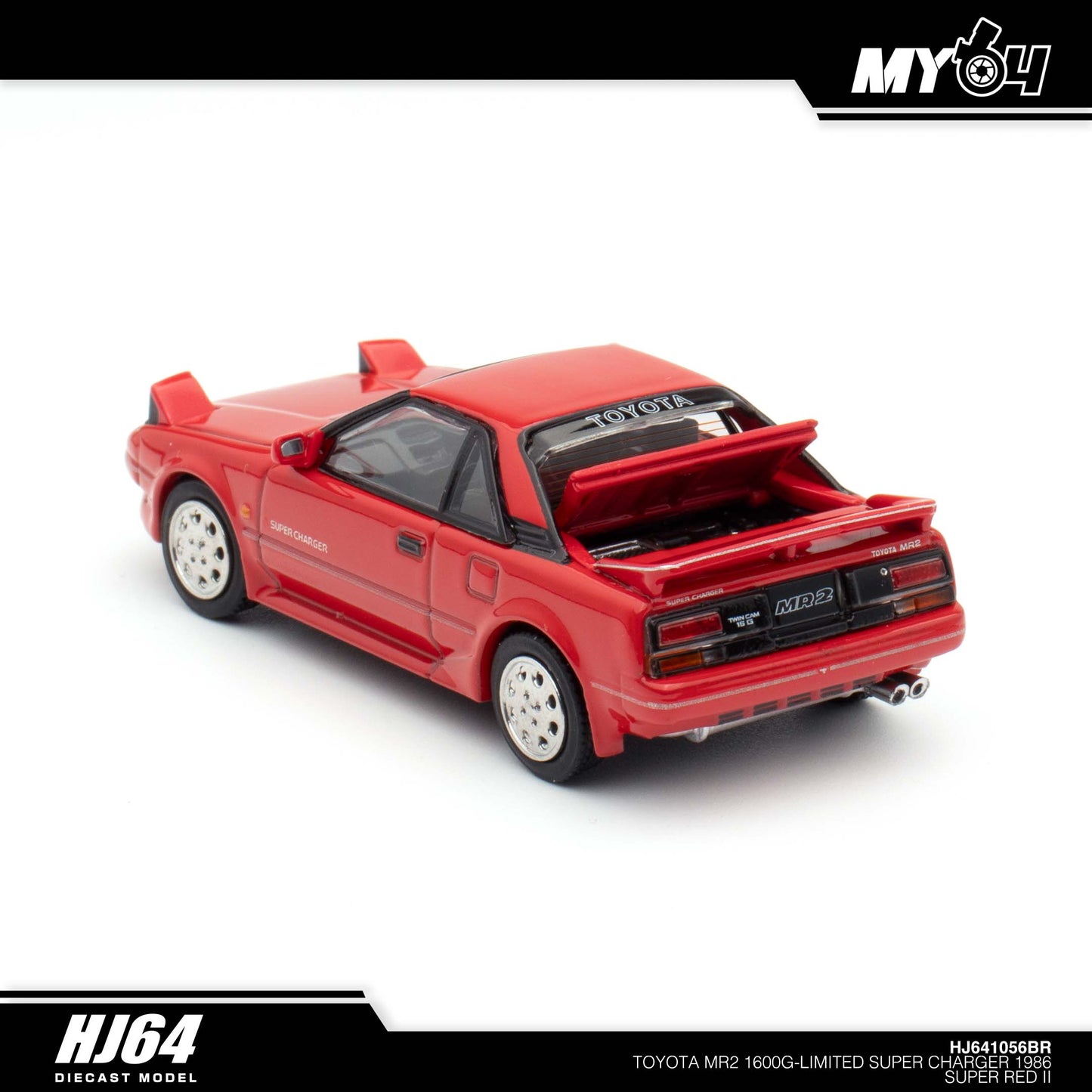 [Hobby Japan] Toyota MR2 1600G-LIMITED SUPER CHARGER 1986 - Super Red II