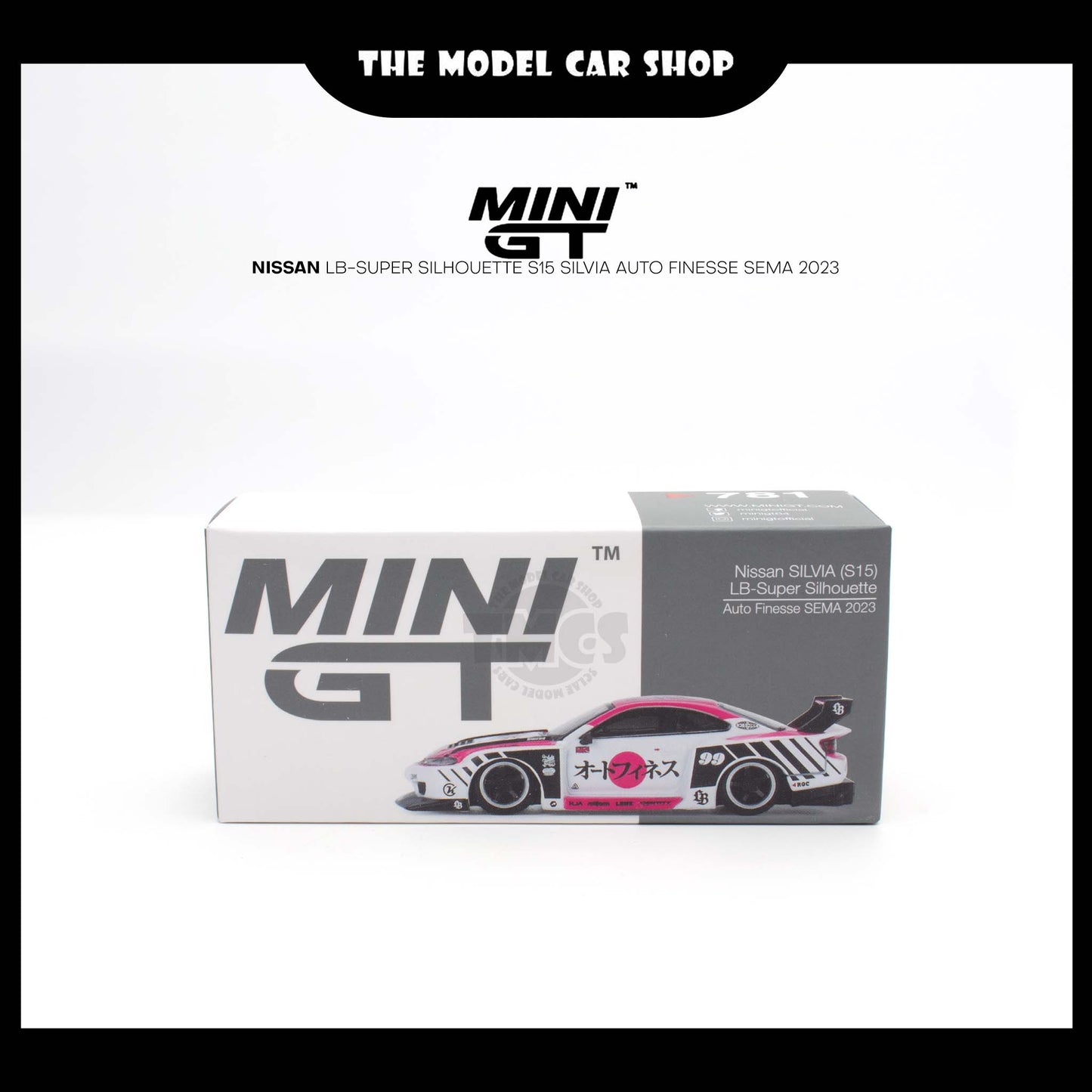 [MINI GT] Nissan LB-Super Silhouette S15 SILVIA Auto Finesse SEMA 2023