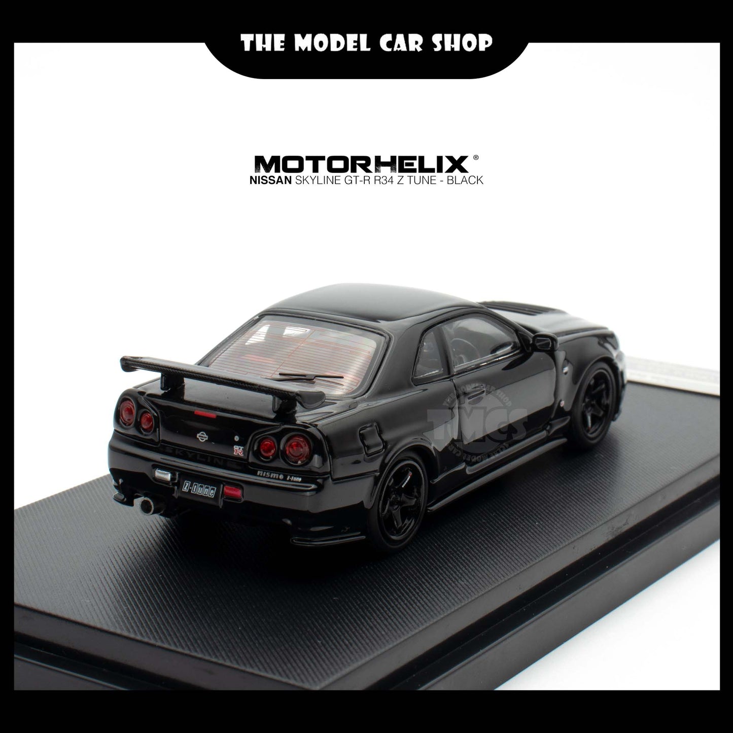 [Motorhelix] Nissan Skyline GT-R R34 Z Tune - Black