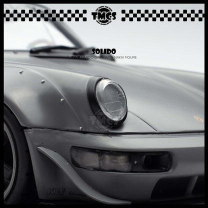 [Solido] 1:18 RWB Nardo Grey with Nakai Figure