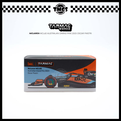 [Tarmac Works] 1:64  McLaren MCL60 Australian Grand Prix 2023 Oscar Piastri