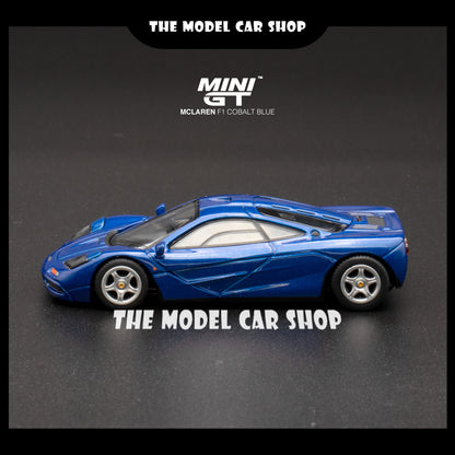 [Mini GT] McLaren F1 Cobalt Blue