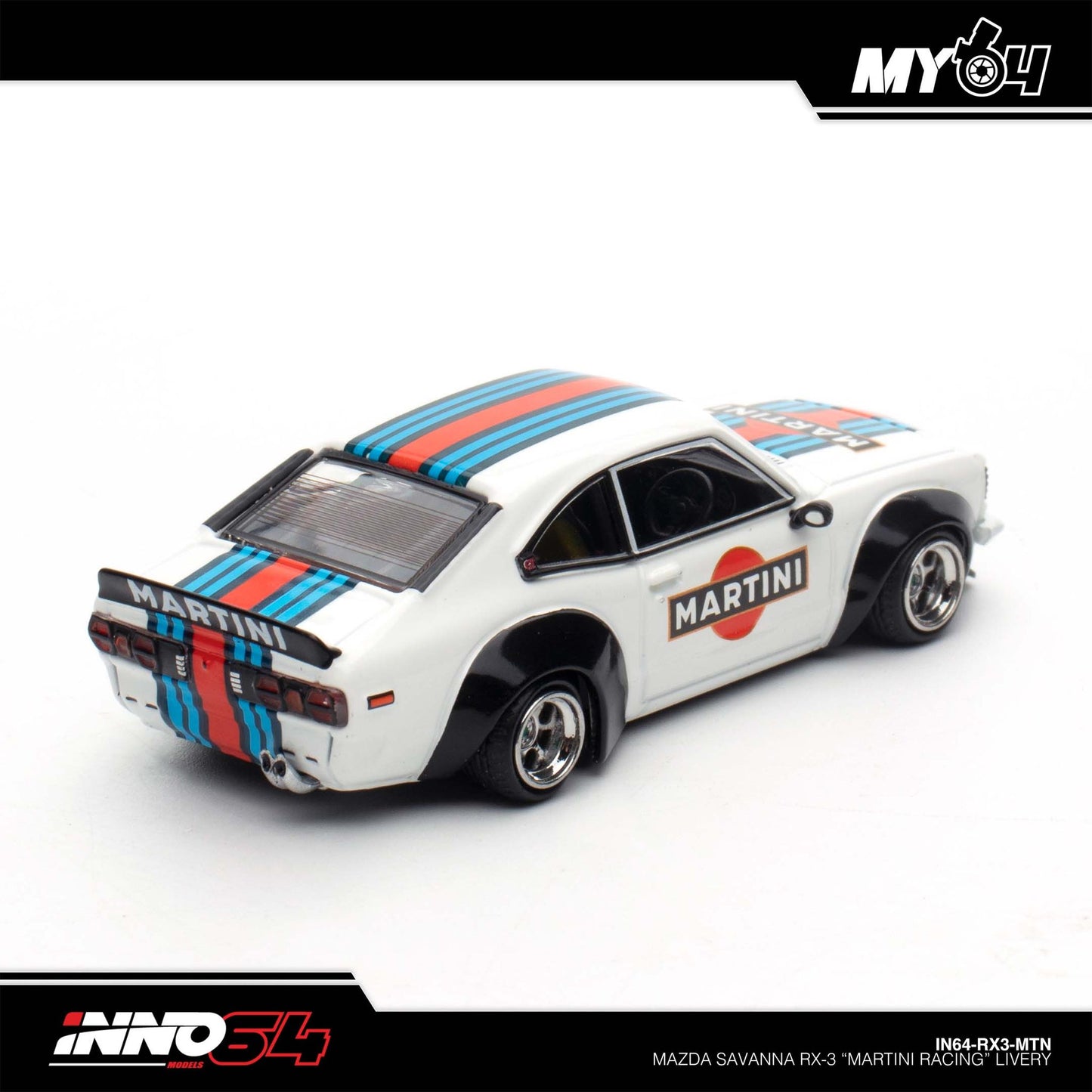 [INNO64] Mazda Savanna RX3 "Martini Racing" Livery