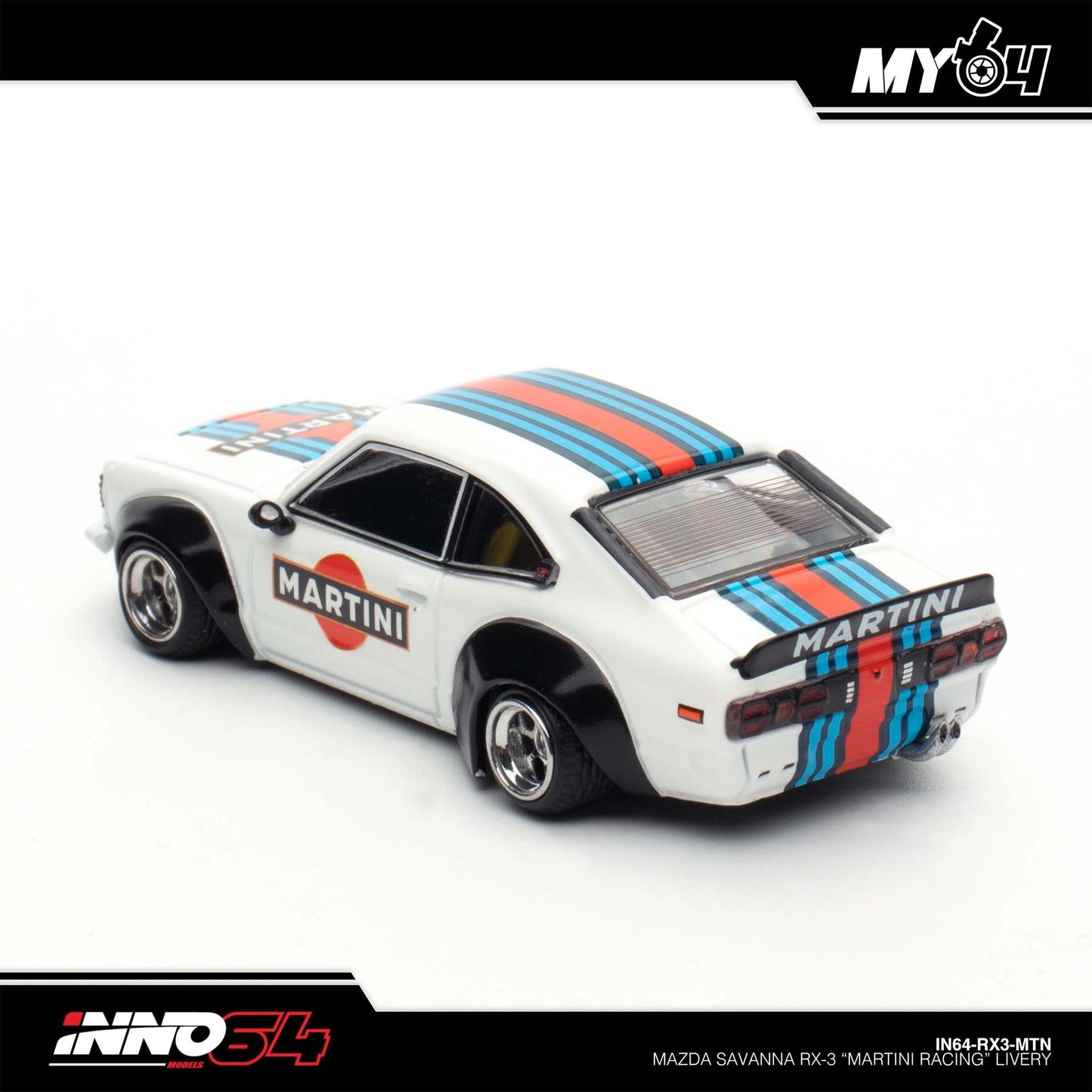 [INNO64] Mazda Savanna RX3 "Martini Racing" Livery