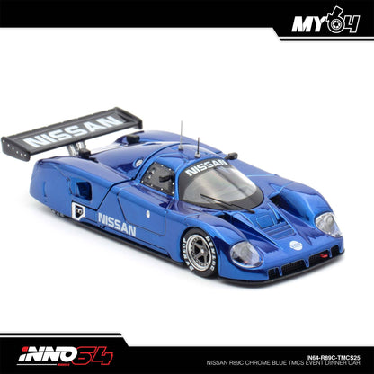 [INNO64] Nissan R89C Chrome Blue TMCS25 Event Dinner Car