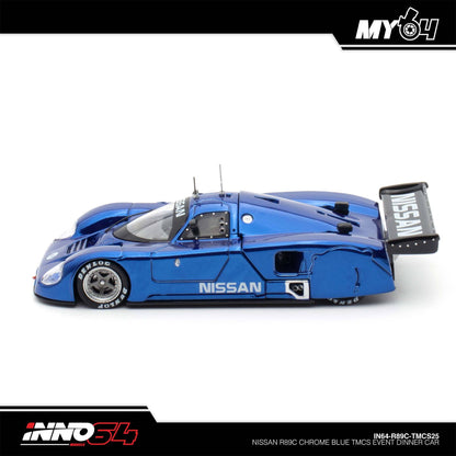[INNO64] Nissan R89C Chrome Blue TMCS25 Event Dinner Car