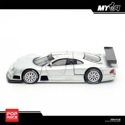 [Pop Race] Mercedes-Benz AMG CLK GTR - Silver