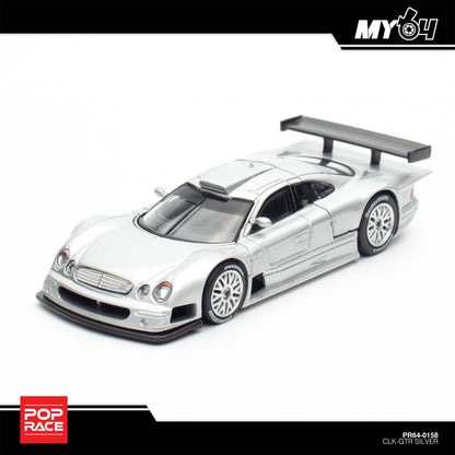 [Pop Race] Mercedes-Benz AMG CLK GTR - Silver