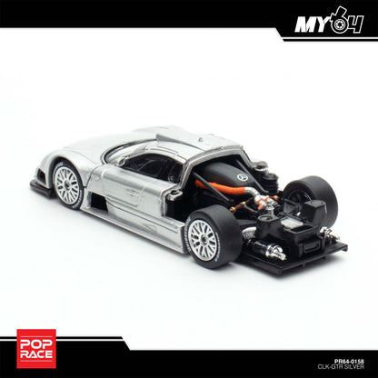 [Pop Race] Mercedes-Benz AMG CLK GTR - Silver