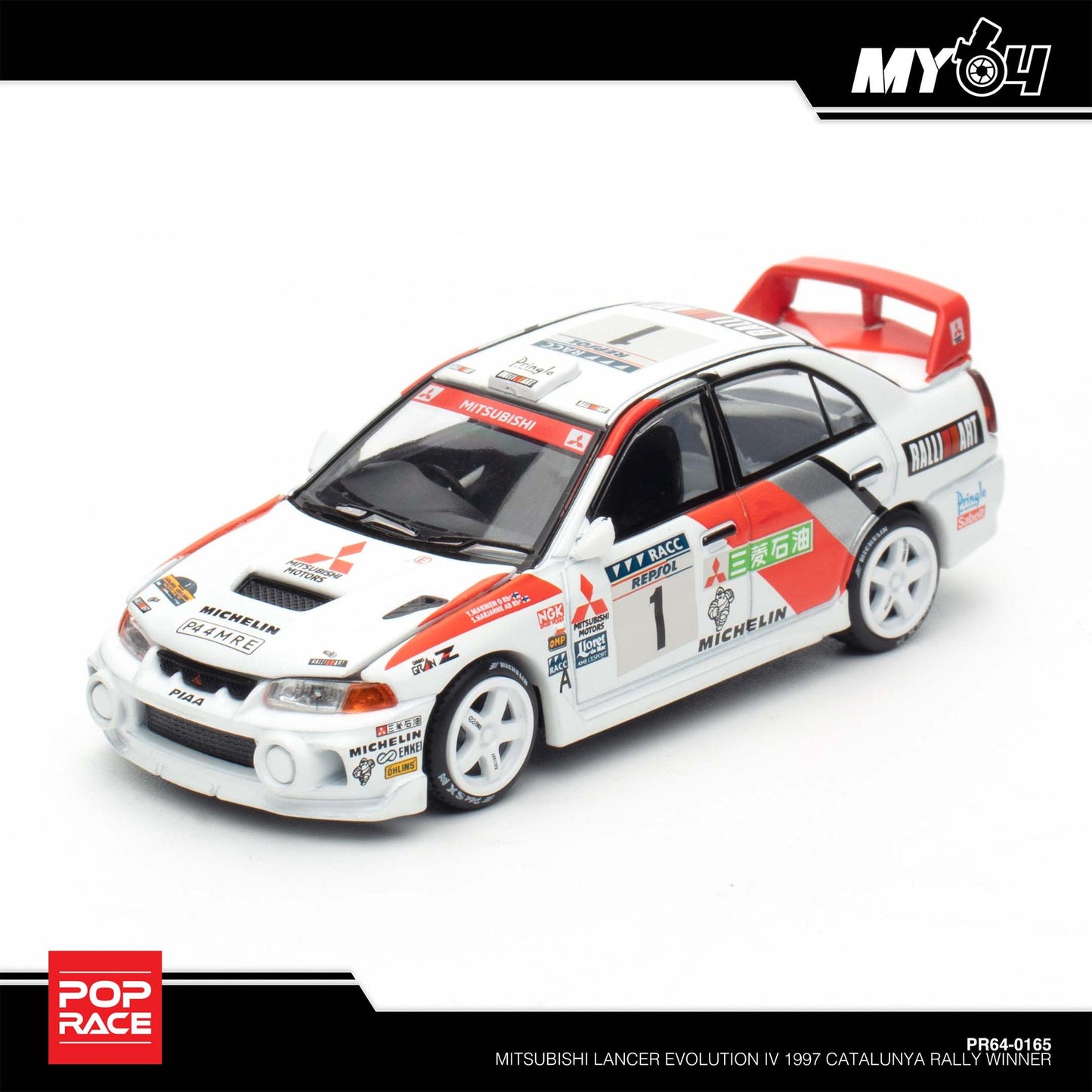 [Pop Race] Mitsubishi Lancer Evo IV - WINNER RALLY DE CATALUNYA 1997