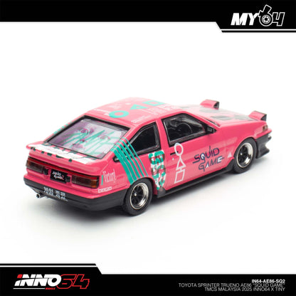 [INNO64] 1:64 Toyota Sprinter Trueno AE86 Squid Game 2 (TMCS25 Special)