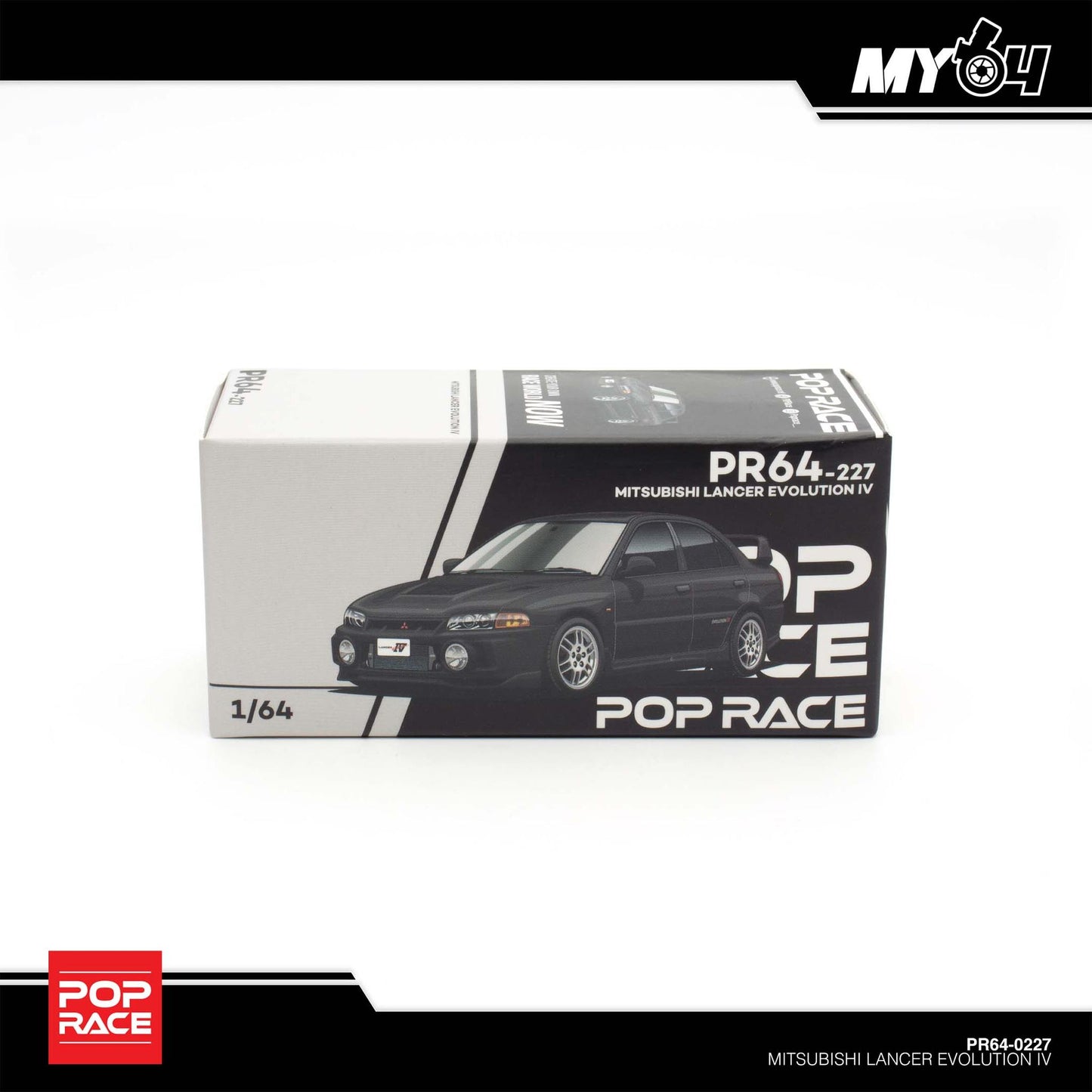 [Pop Race] Mitsubishi Lancer Evo IV - Pyrenees Black Pearl
