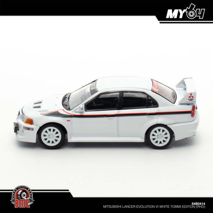 [BMC] 1:64 Mitsubishi Evolution 6.5 Tommi Edition - White